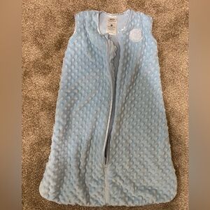 Halo Light Blue Textured Baby Sleep Sack 6-12months